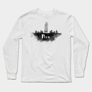 Pisa watercolor Long Sleeve T-Shirt